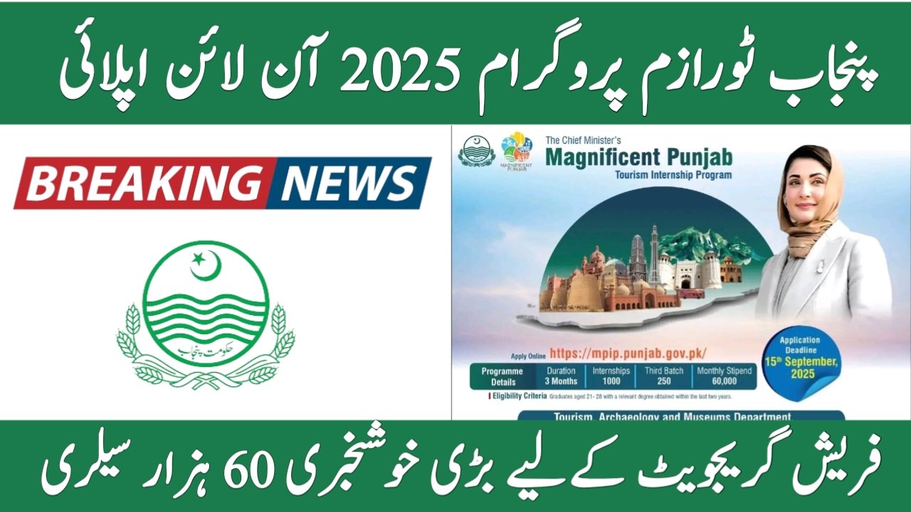 cm punjab tourism internship program