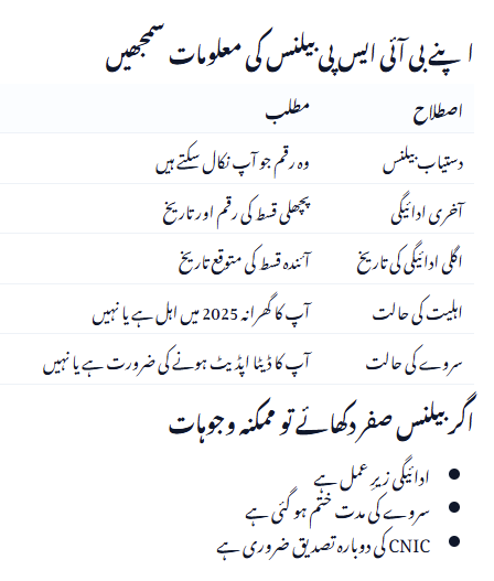 BISP Check Balance Online by CNIC