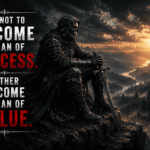 Become a Man of Value