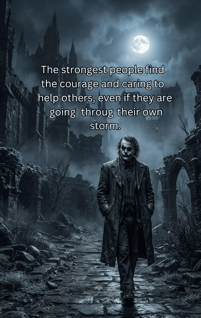 The Strongest People Find the Courage to Help Others, Even During Their Own Storm 1 The Strongest People